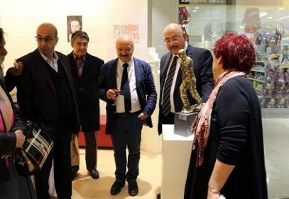 Sanat Galerisi’nde “1+1 Serap ve Mustafa Bulat Heykel Sergisi” açıldı