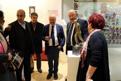 Sanat Galerisi&#8217;nde &#8220;1+1 Serap ve Mustafa Bulat Heykel Sergisi&#8221; açıldı