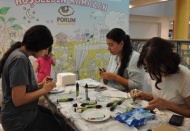 Sanata gönül veren kadınlar için özel atölye çalışması