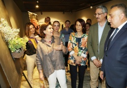 Sanayi atıklarından yapılan eserler görücüye çıktı