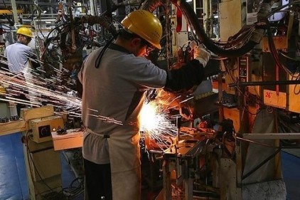 Sanayi üretimi yüzde 3,8 arttı