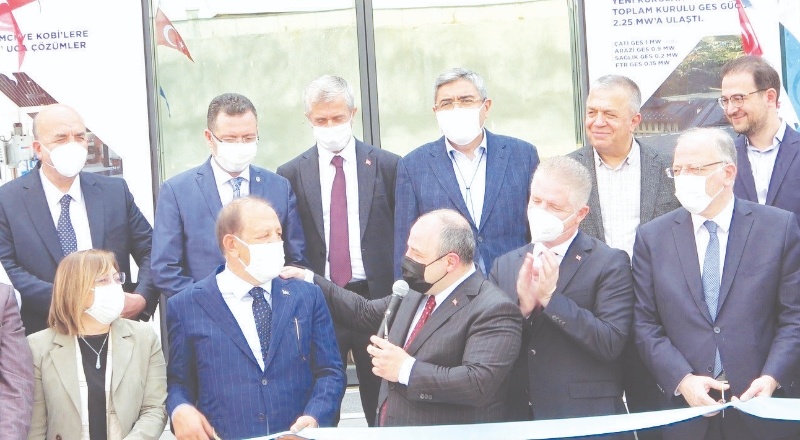 Sanayi ve Teknoloji Bakanı Varank, Kalyon Garaj’ın açılışını yaptı