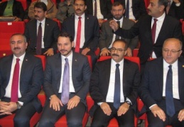 Sanayici ve iş adamları ile bir araya geldiler