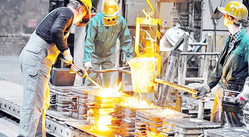 Sanayide kapasite kullanım oranı martta 0,7 puan arttı