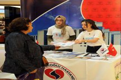 Sani Konukoğlu Hastanesi SANKO Park&#8217;ta bilgilendirme yapıyor