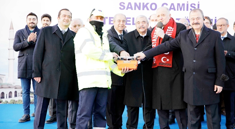 SANKO Camisi’nin temeli atıldı, 81 bin 442 metrekarelik alan üzerine konumlanacak