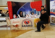 SANKO Hastanesi organ bağışı için stant açtı