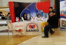SANKO Hastanesi organ bağışı için stant açtı
