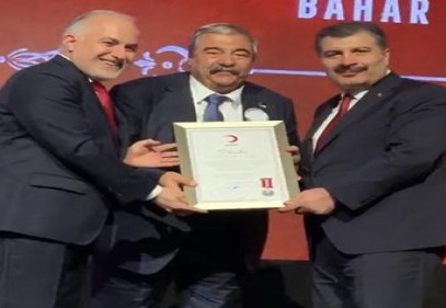 SANKO Holding’e Platin Madalya verildi