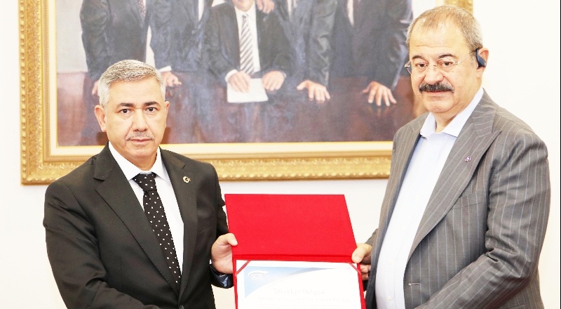 SANKO Holding’e “Teşekkür Belgesi” verildi