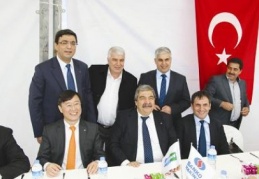 Sanko Makina Ankara Bölge Müdürlüğü binasının temel atıldı