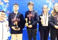SANKO Öğrencileri, bir birincilik üç üçüncülük elde etti