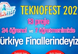 SANKO Okullar 13 projeyle TEKNOFEST finallerinde