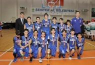 SANKO Okulları basketbolda il şampiyonu