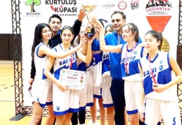 SANKO Okulları Genç Kız (A) Basketbol Takımı yenilgisiz şampiyon oldu