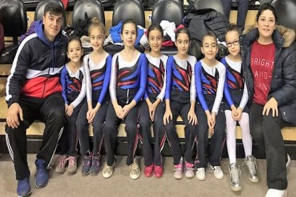SANKO Okulları Minik Kızlar A Takımı, kategorisinde il ikincisi