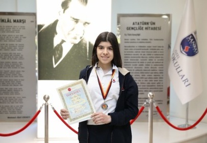 SANKO Okulları öğrencileri dünya ikincisi oldu 