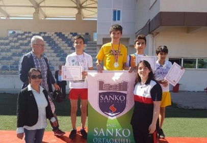 SANKO Okulları Öğrencisi il birincisi oldu