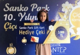 SANKO Okulları öğrencisi resim yarışmasında birinci oldu