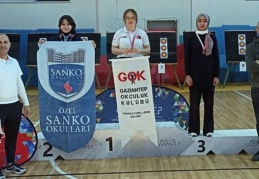 SANKO Okulları’na okçulukta 3 madalya