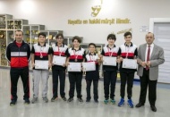 SANKO Okulları Yıldız Erkek Masa Tenisi Takımı il üçüncüsü oldu