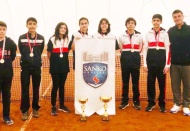 SANKO Okulları Yıldız Erkek Tenis Takımı il birincisi, Yıldız Kız Tenis Takımı ise il ikincisi oldu