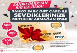 Sanko Park AVM, “Gift Kart” uygulaması başlatıyor