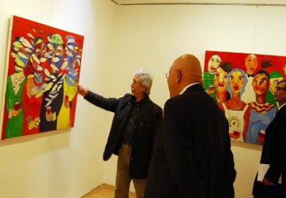Sanko Sanat Galerisinde sergi açtı