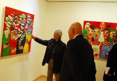 Sanko Sanat Galerisinde sergi açtı