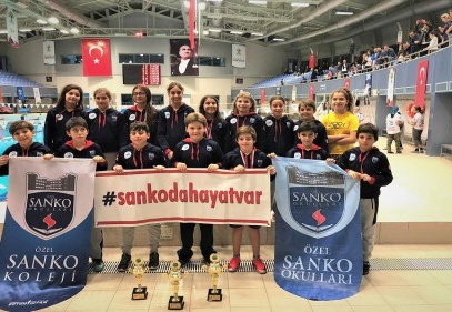 SANKO Spor Kulübü 3 kupa ve 30 madalya kazandı