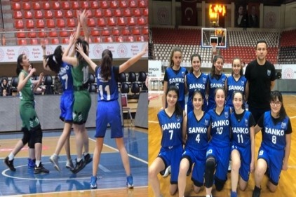 SANKO Spor U16 Kız Takımı il birinciliği kupasını kazandı