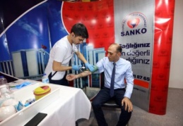 SANKO Üniversitesi Hastanesi GAPFOOD Gıda Fuarı’nda stant açtı