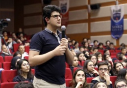 SANKO Üniversitesi “Sankonuk” programı  “Sevdiğiniz işi yaparsanız, bir şeyler katabilirsiniz” 