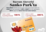 Sanko’dan alış-verişe çek kampanyası