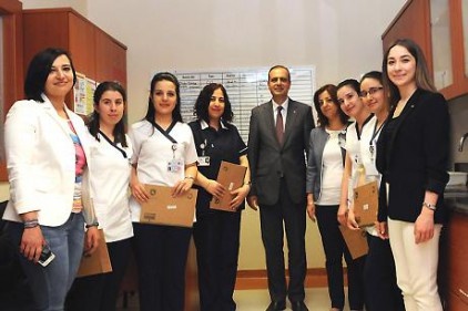 SANMED Ormanı&#8217;na hemşireler adına ağaç dikildi