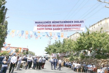 Sarı Salkım&#8217;dan Şahin&#8217;e teşekkür