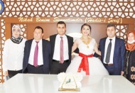 Sarıca ve Kazlı ailelerinin mutlu günü