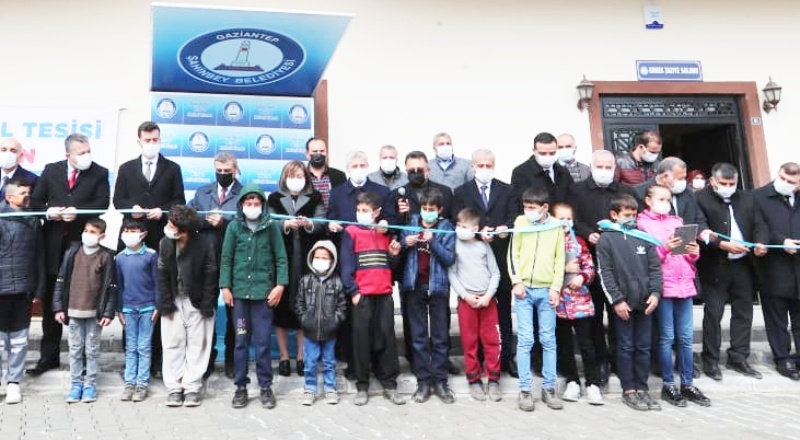 Sarıkaya Mahallesi sosyal tesise kavuştu