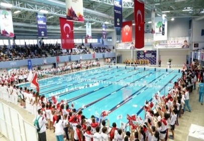 Satranç, yüzme ve basket yarışmaların büyük heyecan yaşandı