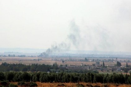 Savaş uçakları Halep ve çevresini vuruyor