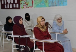 Savaşın acı izleri, kurslarla silinmeye çalışılıyor