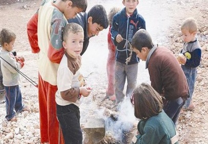 Savaştan kaçtılar ''soğuğun esiri'' oldular