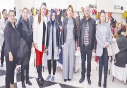 Savaştan zarar gören kadınların el emekleriyle kermes düzenlendi