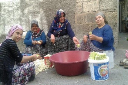 &#8216;Sebzeler yazın ucuz ve doğal olduğu için kurutma yapılıyor&#8217;