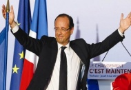 Seçimin galibi Hollande