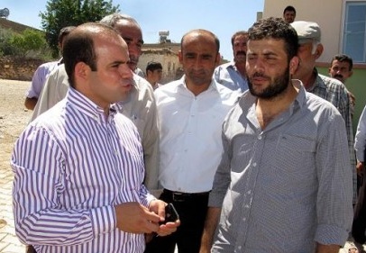 Şehidin ailesine ziyaret 