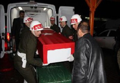 Şehidin cenazesi, Bursa'dan Gaziantep’e getirildi