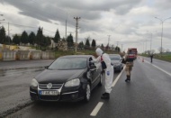 Şehir giriş çıkışlarında denetimler devam ediyor