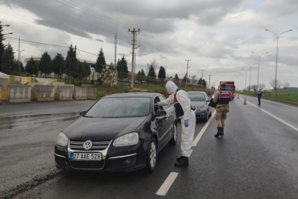 Şehir giriş çıkışlarında denetimler devam ediyor