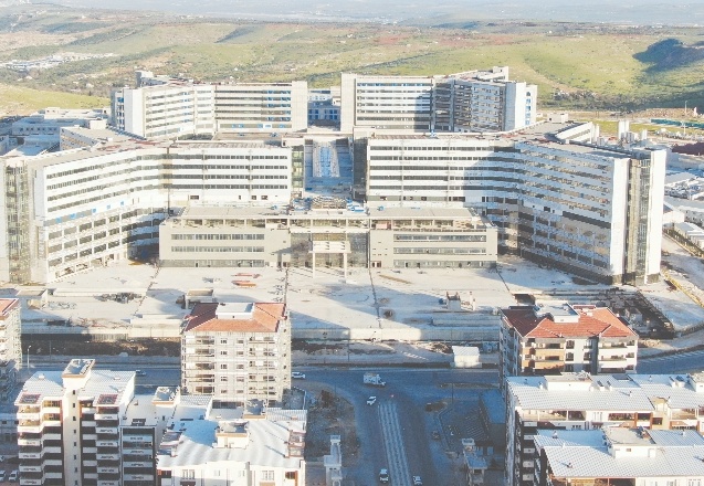 Şehir Hastanesi’nin yüzde 45’i tamamlanabildi